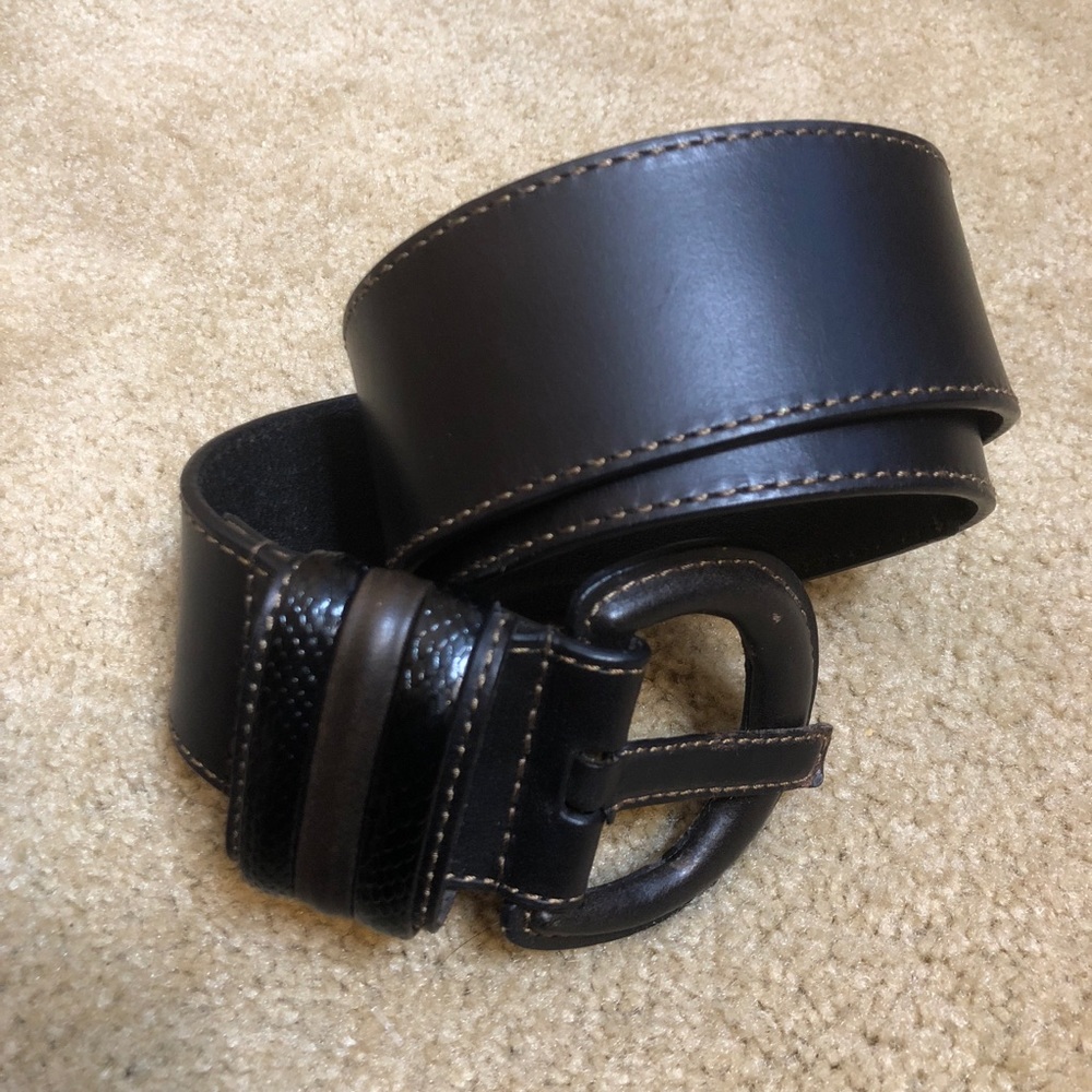 Banana Republic Genuine Leather Belt Brown